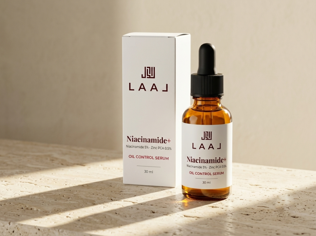 LAAL Niacinamide+ Serum Bottle With Box